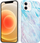 Mbulesë telefoni Maxximus MX Marble për iPhone 12 Pro Max, TPU, efekt mermeri, e bardhë