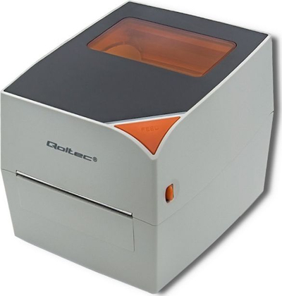 Printer termik etiketash Qoltec 50245, direkt termik, profesional, i bardhë