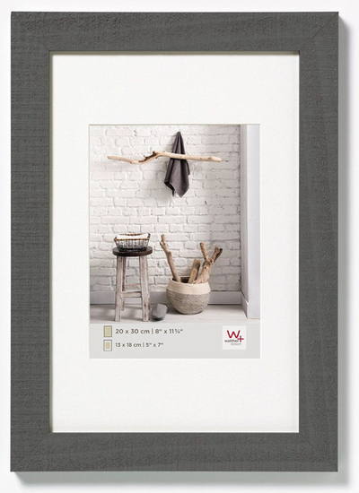 Kornizë fotografie Walther Home, 13 x 18 cm, e hirtë 
