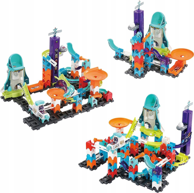 Set lojrash VTech Marble Rush Space Magnetic XL300 E, magnetik, për kalamaj 4–12 vjeç, shumngjyrësh