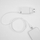 Kabllo USB Forever, USB në USB C, 1 m, 6A, e bardhë