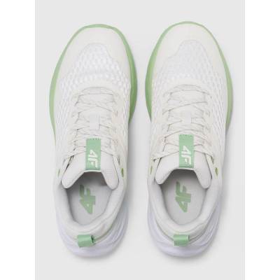 Спортски патики за жени 4F Speed Hiker, TPU и мрежа, гумен ѓон, бели
