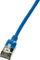 Kabllo rrjeti LogiLink Slim, Cat6a U/FTP, 2 m, blu