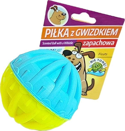 Top lodër për qen, i butë, me zë edhe erë, 8 cm