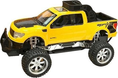 Makinë me telekomandë No Name RC Off-road Junior, lodër për kalamaj, e verdhë
