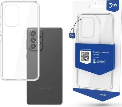 Mbulesë telefoni 3MK Clear Case për Samsung Galaxy A73 5G, transparente