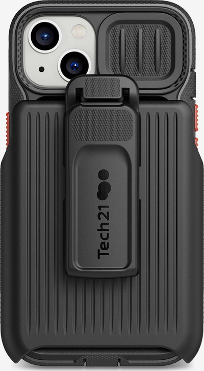 Kapak telefoni Tech21 Evo Max T21-8933, për iPhone 13 6.1\", me holster, i zi