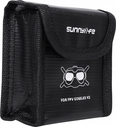 Çantë për bateri SunnyLife Goggles V2 të DJI DPV/DPV, 2 bateri, e zezë