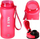 Shishe sportive Nils Camp, Tritan BPA-free, 600 ml, rozë