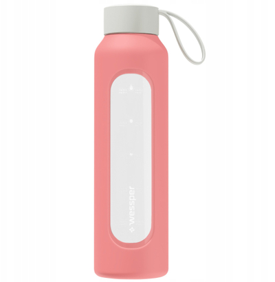 Mbështjellës silikoni Wessper WE260, 500ml, për qelq borosilikat, rozë