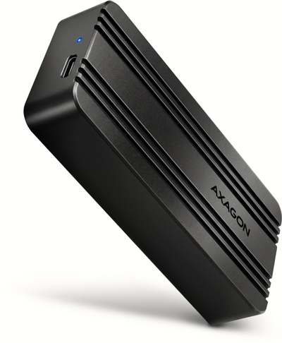 Kuti e jashtme për SSD M.2 NVMe Axagon EEM2-40G, USB-C 40 Gbps, USB4, e zezë