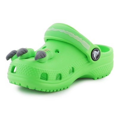 Sandale fëmijësh Crocs Classic I Am Dinosaur Clog Jr 209700-3WA, materiale Croslite, jeshile