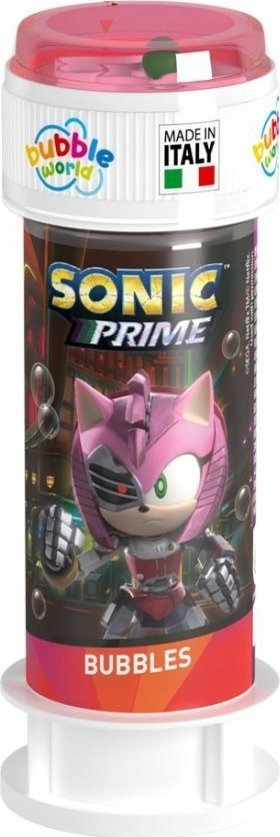 Solucion me flluska sapuni Bubble World Sonic Bubbles, 60 ml, për kalamaj