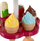 Lodër karrocë akulloresh KARRA Ice Cream Cart 22733, set ëmbëlsirash, me ombrellë, shumëngjyrëshe