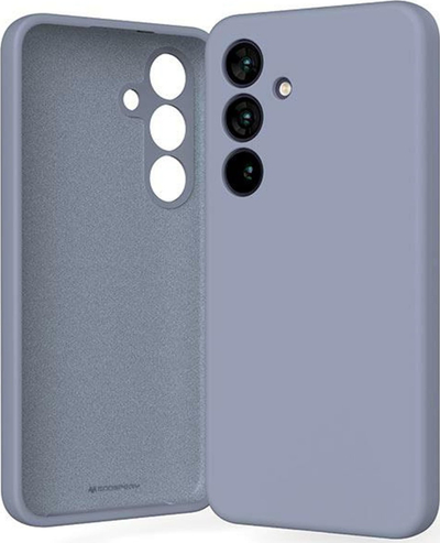 Këllëf silikoni Mercury për Samsung S24, gri lejla