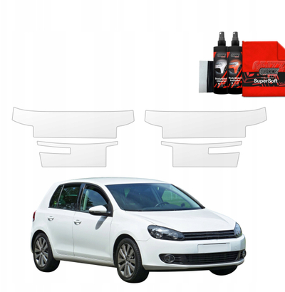 Folie mbrojtëse Grizz Protector 4n1, për Volkswagen Golf 6 Hatchback 5D, transparente