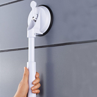 Dorezë sigurie banjo RIDDER A0150301, teleskopike me vakum, 44.5 57.5cm, e bardhë