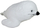 Lodër pelushi fokë e bardhë Plush Toy, 45cm