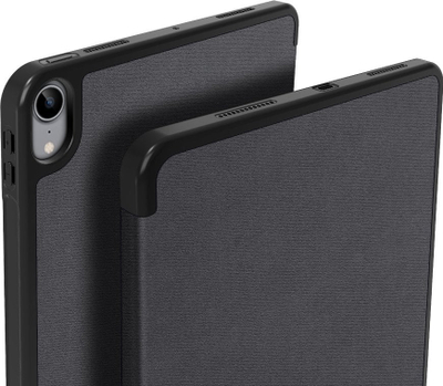 Mbulesë libri Vario Series për iPad Air 11\" M3 M2 dhe 10.9\" gjenerata 4 5, me stoj, gri bazalt