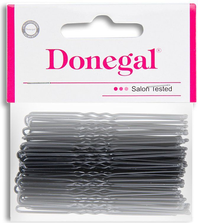 Шноли за коса Donegal Hairpin Updo, 7 cm, 50 парчиња, црни