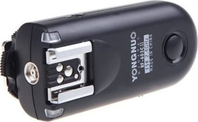 Trigger blici Yongnuo RF-603C II, wireless 2.4GHz, set për Canon