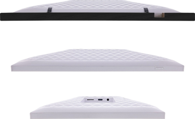Kornizë dixhitale InLine WiFRAME 2, 10.1" IPS me prekje, WiFi Frameo, pamje druri e zezë
