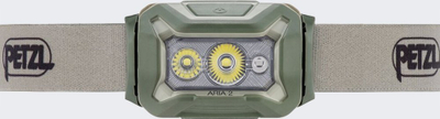Dritë koke Petzl Aria 2 RGB, 450 lumens, IP67, jeshile