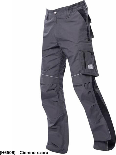 Pantallona pune Ardon Urban Plus, kanavacë 270 g/m², elastike Tabiflex, ngjyrë e errët, masa 52