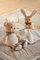 Lodër pelushi Chicco My Sweet Doudou Little Rabbit, për foshnje, material i butë, ngjyra neutrale
