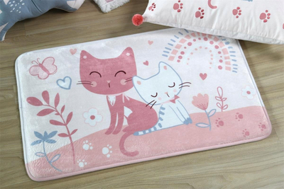 Tapet për kalamaj Zoeline Rose BTC316001, 45x75 cm, 100% poliester, rozë