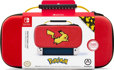 Rast mbrojtës PowerA Pikachu Jump për Nintendo Switch, Switch OLED dhe Switch Lite, i verdhë
