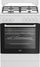 Sпореден шпорет Beko FBST62110DW, 4 грејни зони, енергетска класа A, бел