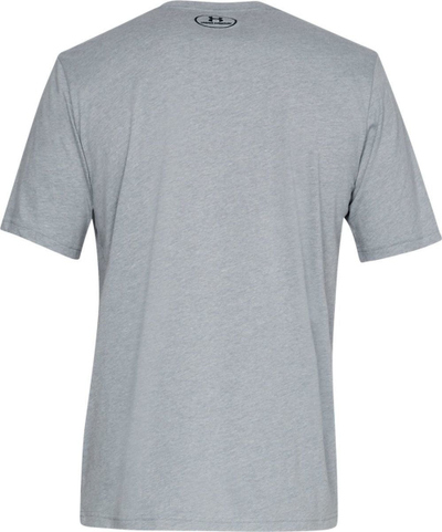 Bluzë T-shirt Under Armour Sportstyle Left Chest SS M 1326799, pambuk poliester, për meshkuj, gri e lehtë