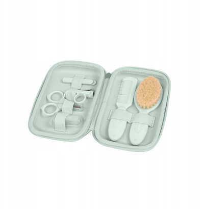 Сет за хигиена за бебиња Miniland Baby Kit Mint, тоалетна торба, боја минт