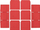Set ndarësish Milwaukee Packout, për kuti veglash me 2 sirtarë, plastike, i kuq