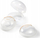 Kolektor qumështi gjiri BabyOno Breast Milk Collectors, set 2 copë, pa BPA, transparent