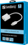 Përshtatës USB-C Sandberg USB-C për Sound Link (136-26), i bardhë
