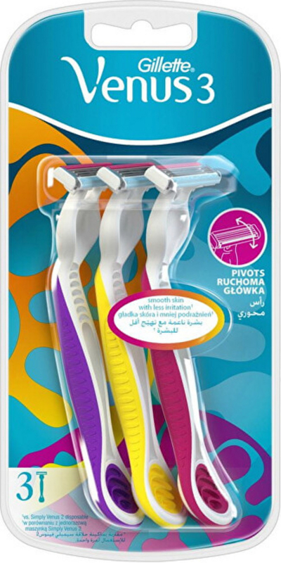Brisqe për rrojë Gillete Simply Venus 3 Plus, 8 copë