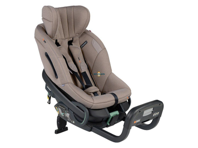 Ulëse auto BeSafe Stretch2, 61-125 cm, montim me rrip, bezhë Dark Sand
