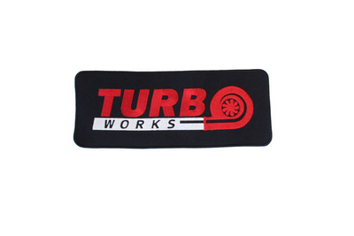 Patch dekorativ TurboWorks Tab, 23.5 x 6.5cm, shumëngjyrësh