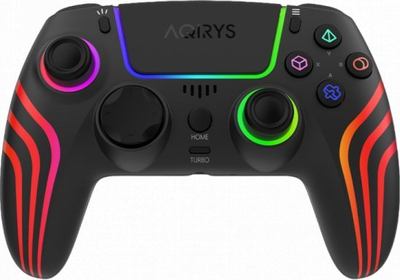 Gamepad wireless AQIRYS Themis për PS4, PC edhe iOS, i zi