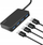 USB раздвојувач LogiLink USB 3.2 Gen1, 4 порти, црн