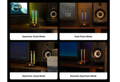 Wizualizator muzike Fosi Audio AH-01A, LED RGB, USB Type-C, i zi