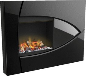 Insert oxhaku Dimplex Glen Enigme de Luxe 203137, 2 kW, me telekomandë, i zi