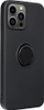 Këllëf telefoni Forcell Silicone Ring për iPhone 14 Pro Max, silikon, me mbajtëse magnetike, i zi