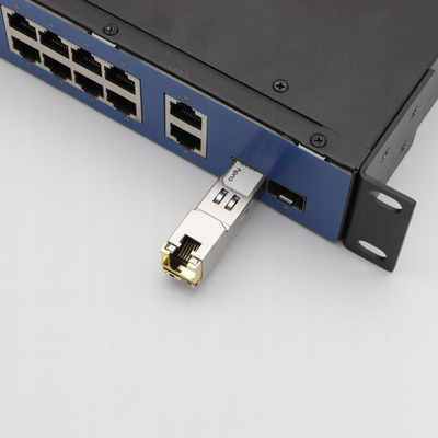 Modul rrjeti Cudy SM220 SFP në RJ 45, Gigabit, metalik