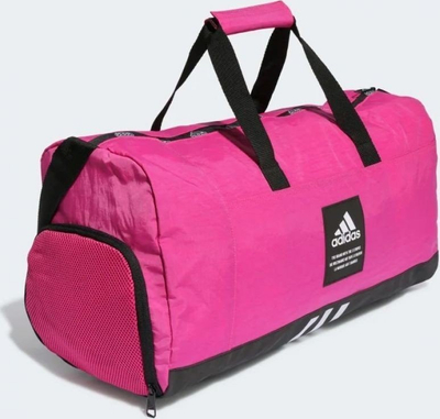 Çantë sportive adidas 4Athlts Duffel Medium, plot xhepa, rrip shpatulle që rregullohet, rozë
