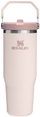 Shishe termike Stanley IceFlow Flip Straw Twilight, 890ml, çelik inox, rozë e hapur