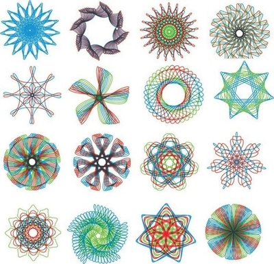 Lodër edukative Spirograph ZA2583, set krijimi me vizatime, shumëngjyrësh
