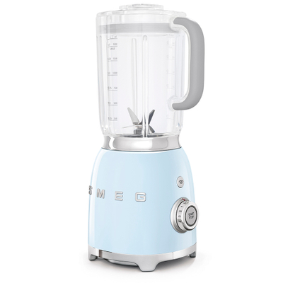 Blender SMEG 50's Style BLF01PBEU, 800 W, 1.5L, i kaltër pastel